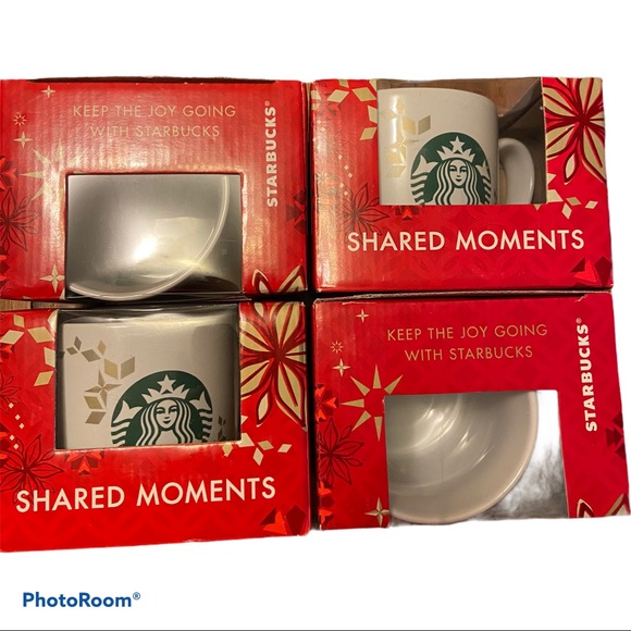 Set of four Starbucks cups - Picture 3 of 4